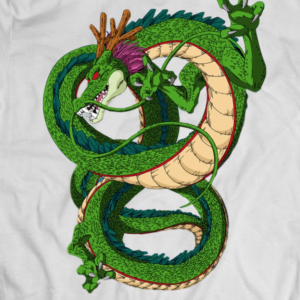 OG DBZ Shenron White Anime Tee - Picture 2 of 2